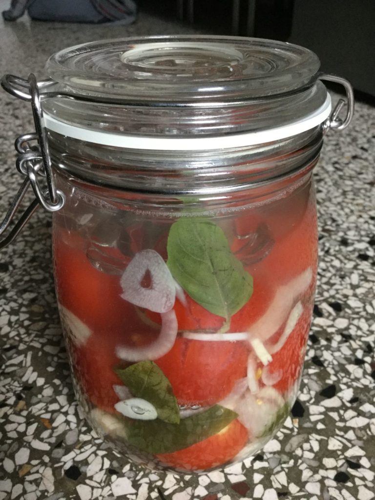 fermentierte Tomaten